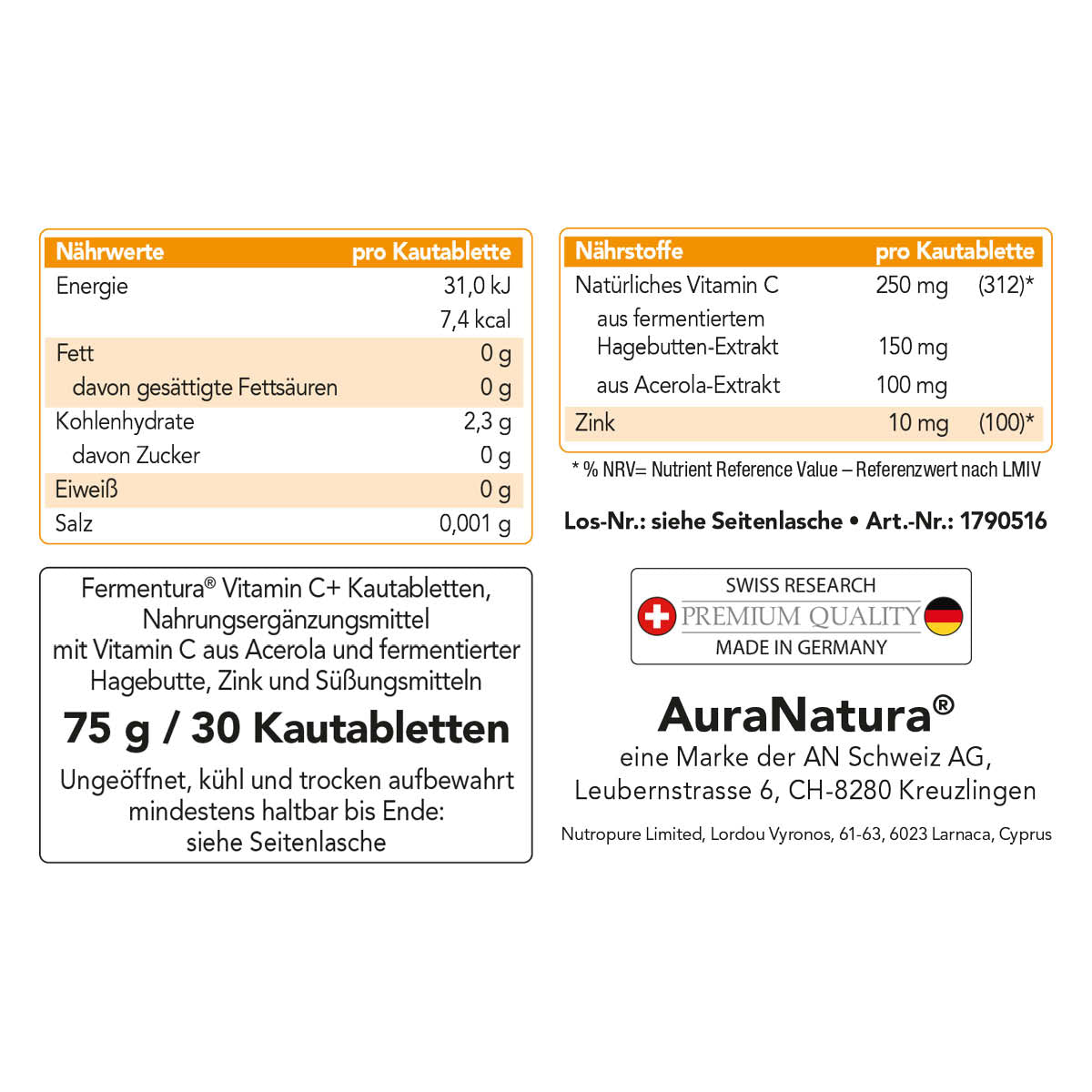 Fermentura® Vitamin C+