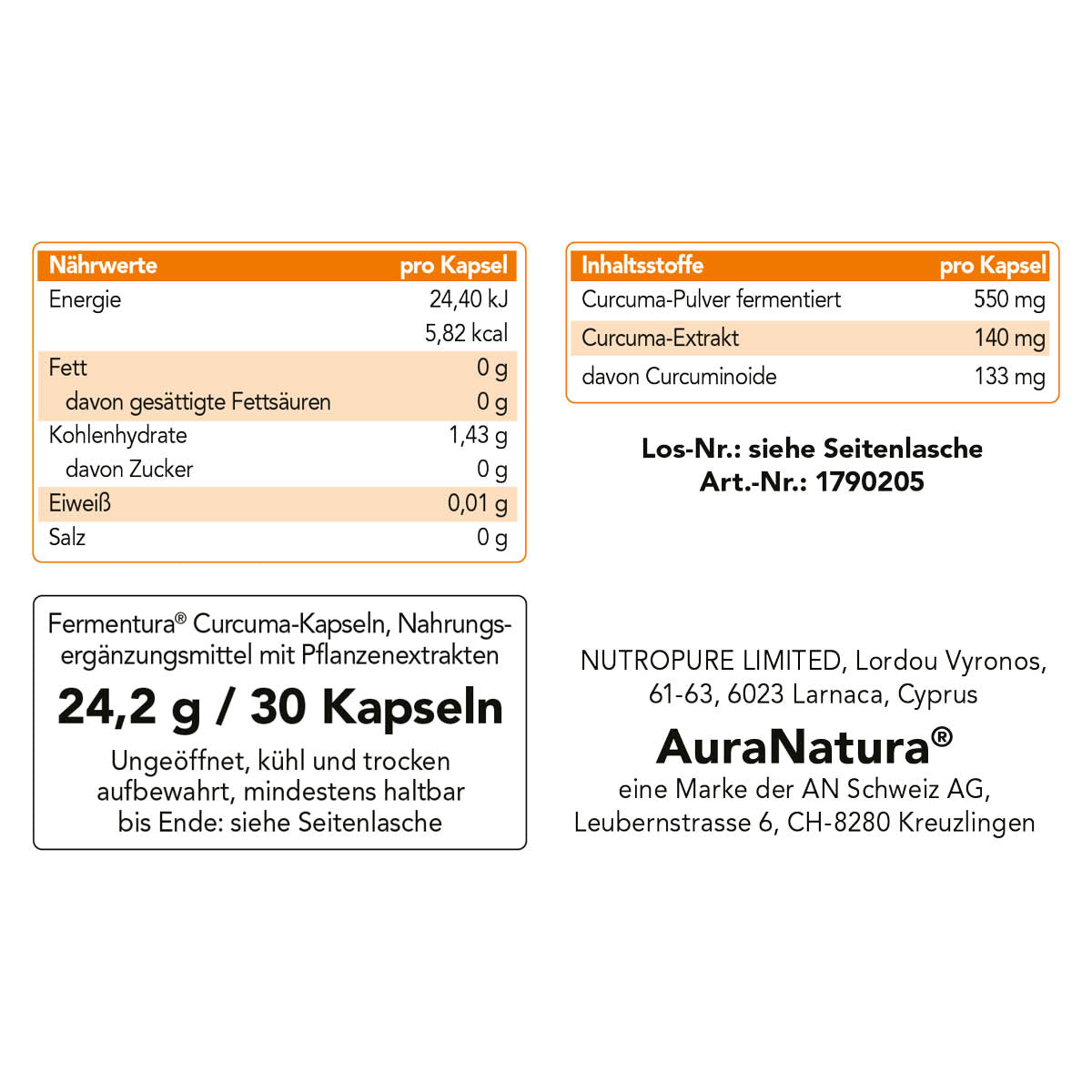 Fermentura® Curcuma+