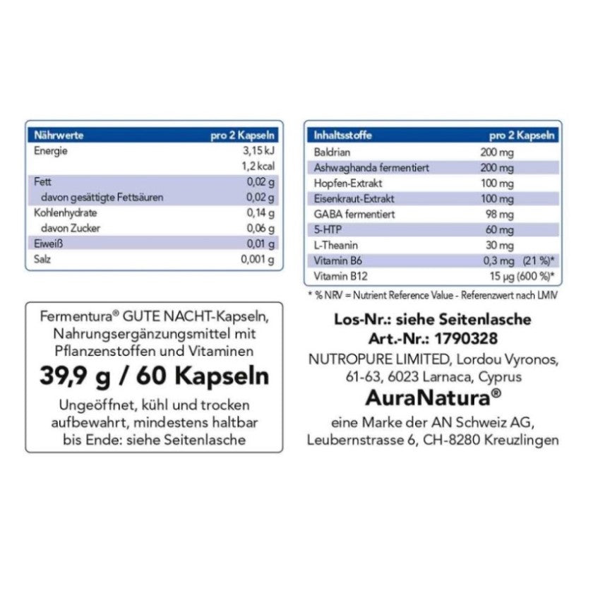 Fermentura® Gute Nacht