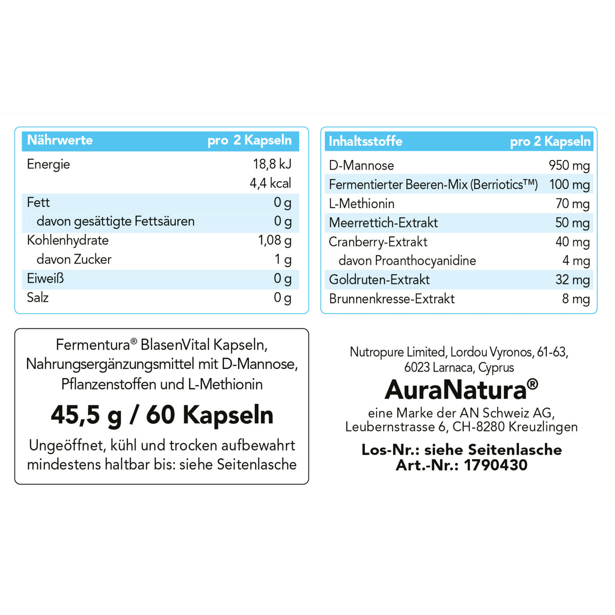 Fermentura® BlasenVital