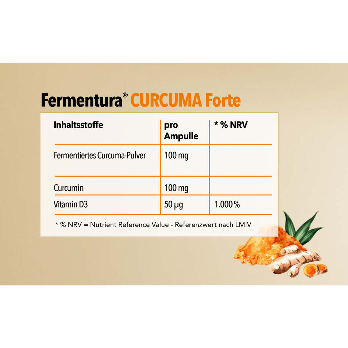 Fermentura® Curcuma Forte Shot