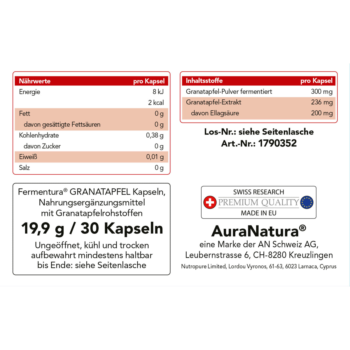 Fermentura® Granatapfel